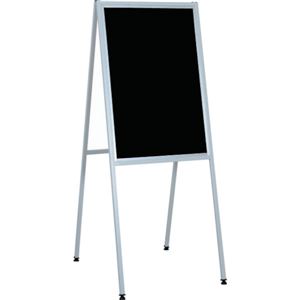 ライトベスト アルミ製案内版 片面 黒板MA23B 1台