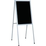 ライトベスト アルミ製案内版 片面 黒板MA23B 1台
