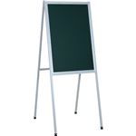 ライトベスト アルミ製案内版 片面 黒板MA23G 1台