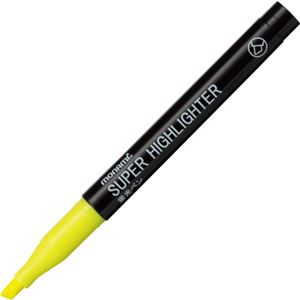 （まとめ） モナミ 蛍光ペン SUPERHIGHLIGHTER 黄 18401 1本 【×100セット】
