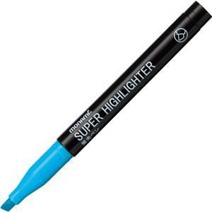 （まとめ） モナミ 蛍光ペン SUPERHIGHLIGHTER 水色 18405 1本 【×100セット】