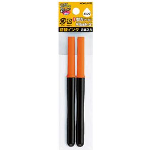 （まとめ） コクヨ詰替式蛍光マーカー（ピタッシュアルファ） 詰替インク オレンジ PMR-L1YR1セット（20本：2本×10パック） 【×5セット】