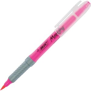 （まとめ） BIC マーキングハイライターフレックスピンク MGHLFLPNK 1本 【×50セット】