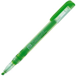 （まとめ） ゼブラ 蛍光スパーキー1 緑WKP1-G 1セット（10本） 【×5セット】