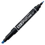 （まとめ） ゼブラ 蛍光オプテックスケア 青WKCR1-BL 1セット（10本） 【×5セット】