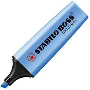 （まとめ） スタビロ 蛍光マーカー BOSS ブルー70-31 1本 【×30セット】
