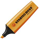 （まとめ） スタビロ 蛍光マーカー BOSSオレンジ 70-54 1本 【×30セット】