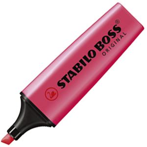 （まとめ） スタビロ 蛍光マーカー BOSS ピンク70-56 1本 【×30セット】