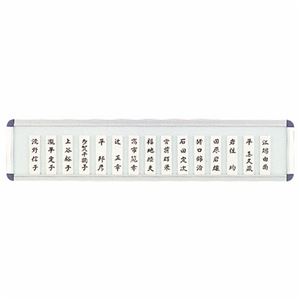 ライオン事務器 社員一覧表 25枚1段用W605×H130×D15mm No.25N 1枚