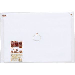 （まとめ） ジャパックス LD規格袋 500シリーズ18号 380×530mm 厚口タイプ L518 1パック（50枚） 【×5セット】