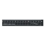 （まとめ） クツワ アルミ定規 15cm ブラックXS15BK 1個 【×30セット】