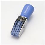 （まとめ） シヤチハタ 回転ゴム印 エルゴグリップ欧文4連 4号 ゴシック体 CF-44G 1個 【×5セット】