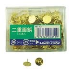 （まとめ） サンケーキコム 二重鋲 NK-131ケース（130本） 【×30セット】