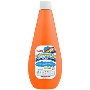 （まとめ） ぺんてる ゆびえのぐ 650gだいだいいろ WHGT03 1本 【×5セット】