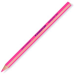 （まとめ） ステッドラー テキストサーファー ドライ蛍光色鉛筆（太軸） ネオンピンク 128 64-23 1セット（12本） 【×3セット】