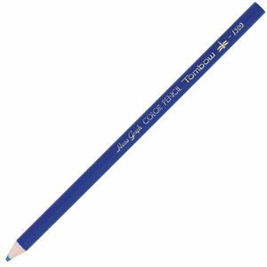 （まとめ） トンボ鉛筆 色鉛筆 1500単色 あお1500-15 1箱（12本） 【×10セット】