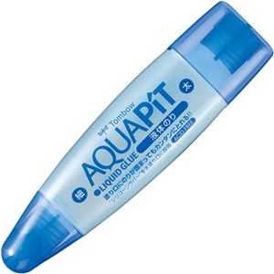 （まとめ） トンボ鉛筆 液体のり アクアピット 本体50ml PT-WT 1個 【×50セット】