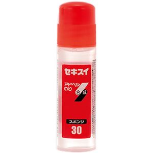 （まとめ） 積水樹脂 アドヘヤのり 30mlJ-30 1本 【×50セット】