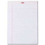 （まとめ） オフィスデポ リーガルパッドレターサイズ ホワイト 50枚 5658 1パック（12冊） 【×5セット】