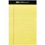 （まとめ） オフィスデポ リーガルパッドジュニアサイズ イエロー 50枚 149423 1パック（8冊） 【×5セット】