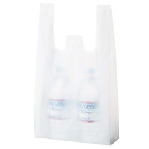 （まとめ） TANOSEE 乳白レジ袋 30号ヨコ260×タテ480×マチ幅130mm 1セット（1000枚：100枚×10パック） 【×3セット】
