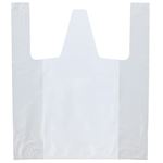 （まとめ） アスト マチ広 弁当袋 M（中）ホワイト 743770 1パック（100枚） 【×10セット】