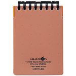 （まとめ） リヒトラブ AQUA DROPsツイストメモ 76×115mm B罫 ピンク 70枚 N-1761-12 1冊 【×30セット】