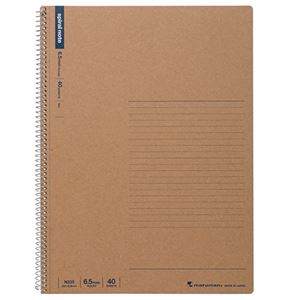 （まとめ） マルマン スパイラルノート A46.5mm罫 40枚 N235 1冊 【×30セット】