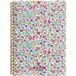 （まとめ） リヒトラブ FLOWER IMAGEツイストノート A5 B罫 赤 30枚 D1172-3 1冊 【×10セット】