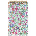 （まとめ） リヒトラブ FLOWER IMAGEツイストノート メモサイズ 5mm方眼罫 赤 40枚 D1170-3 1冊 【×30セット】