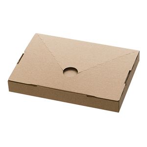 （まとめ） ヘッズ 無地コンパクト宅配ボックスW155×D20×H110mm M-TBX4 1パック（20枚） 【×10セット】