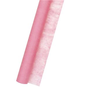 （まとめ） ササガワ 不織布 Jロール700mm×20m 桃 49-9002 1本 【×5セット】