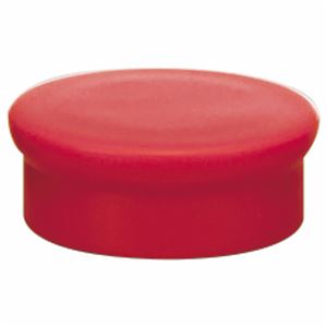 （まとめ） ライオン事務器 マグネット画鋲直径20mm×高さ8mm 赤 MB-20F 1箱（6個） 【×30セット】