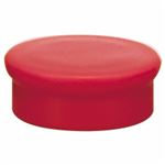 （まとめ） ライオン事務器 マグネット画鋲直径20mm×高さ8mm 赤 MB-20F 1箱（6個） 【×30セット】