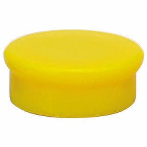 （まとめ） ライオン事務器 マグネット画鋲直径20mm×高さ8mm 黄 MB-20F 1箱（6個） 【×30セット】