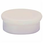 （まとめ） ライオン事務器 マグネット画鋲直径20mm×高さ8mm 白 MB-20F 1箱（6個） 【×30セット】