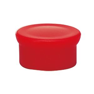（まとめ） ライオン事務器 マグネット画鋲直径15mm×高さ8mm 赤 MB-15F 1箱（10個） 【×30セット】