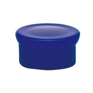 （まとめ） ライオン事務器 マグネット画鋲直径15mm×高さ8mm 青 MB-15F 1箱（10個） 【×30セット】