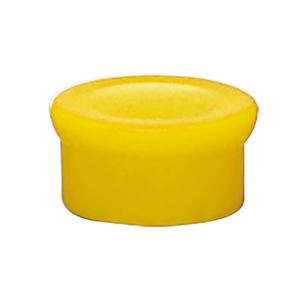 （まとめ） ライオン事務器 マグネット画鋲直径15mm×高さ8mm 黄 MB-15F 1箱（10個） 【×30セット】