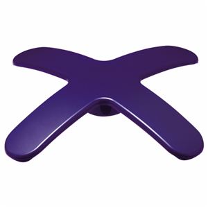 （まとめ） ライオン事務器 マグネットバー ペケピタクロスバータイプ 幅86×奥行86×高さ12mm ブルー MB-86X-B 1箱（2個） 【×10セット】