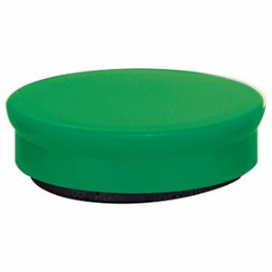 （まとめ） ライオン事務器 マグネット画鋲直径30mm×高さ10mm 緑 MB-30F 1箱（5個） 【×30セット】