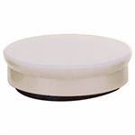 （まとめ） ライオン事務器 マグネット画鋲直径30mm×高さ10mm 白 MB-30F 1箱（5個） 【×30セット】
