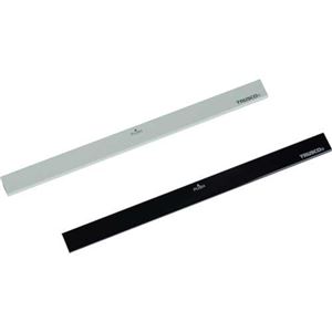 （まとめ） TRUSCO アルミマグネットバースリム310mm 白 AMSL-310-W 1本 【×10セット】