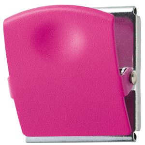 （まとめ） TANOSEE 超強力マグネットクリップL ピンク 1個 【×10セット】