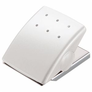 （まとめ） ライオン事務器 マグネットクリップW43×D53×H33mm ホワイト MC-1W 1個 【×10セット】