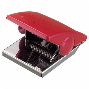 （まとめ） ライオン事務器 マグネットクリップW43×D53×H33mm レッド MC-1R 1個 【×10セット】