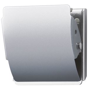 （まとめ） プラス マグネットクリップ ホールド Lシルバー CP-047MCR 1個 【×10セット】