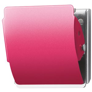 （まとめ） プラス マグネットクリップ ホールド Lピンク CP-047MCR 1個 【×10セット】