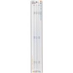 （まとめ） マグエックス マグネットスリムバー310クリア MSLB-310-3P-KT 1パック（3本） 【×10セット】
