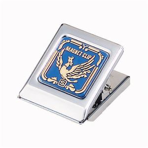 （まとめ） ソニック マグネットクリップ 中口幅36mm 青 CP-64B 1セット（10個） 【×2セット】